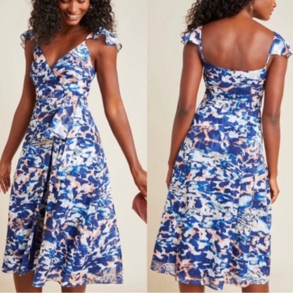 Never worn NEW WITH TAGS Hutch for Anthropologie Wrap Dress - perfect condition